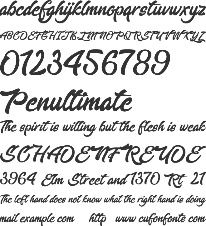 Enlighten your Destiny font preview