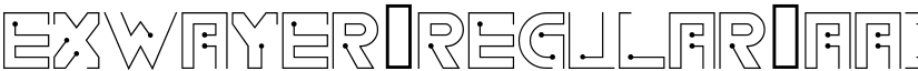 exwayer font download