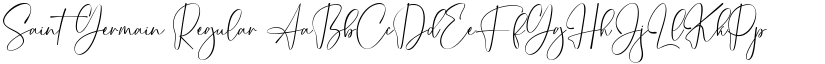 Saint Germain Regular font