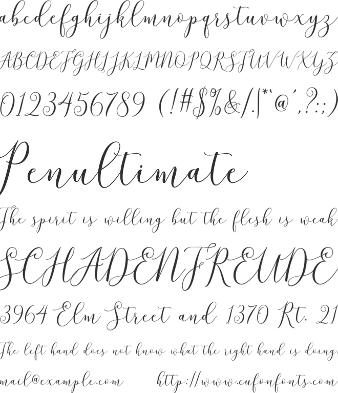 brittania script demo font preview