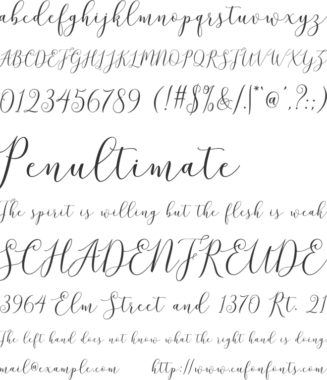brittania script demo font preview