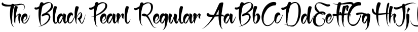 The Black Pearl font download