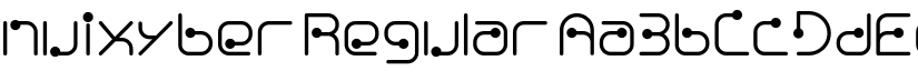 nuixyber Regular font