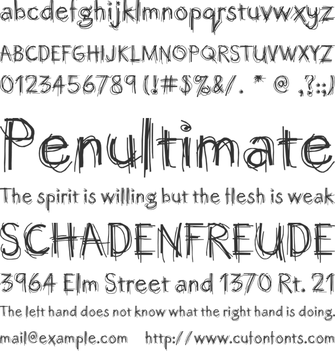 Octember Script font preview