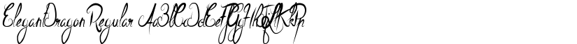 ElegantDragon font download