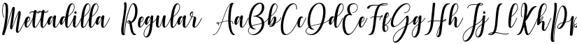 Mettadilla font download