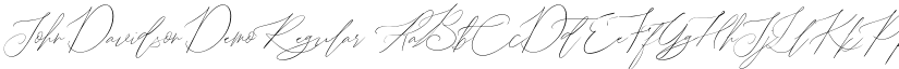 John Davidson Demo font download