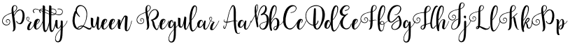 Pretty Queen Regular font