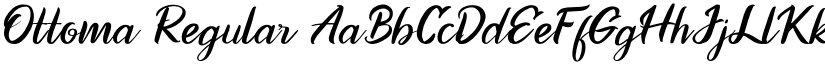 Ottoma Regular font
