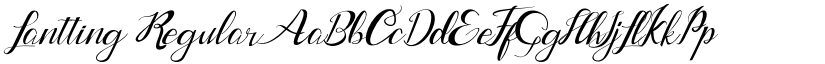 Lantting Regular font
