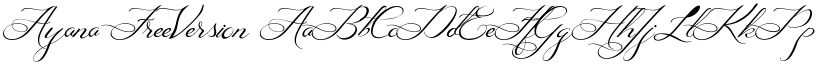 Ayana FreeVersion font