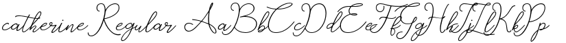 catherine font download
