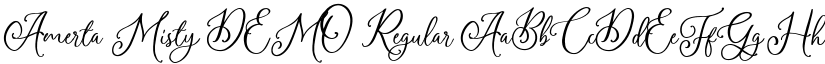Amerta Misty DEMO font download