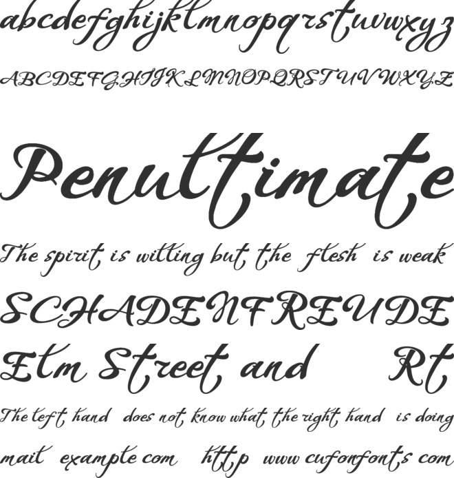WHISPERS CALLIGRAPHY_DEMO_essential_BOLD font preview