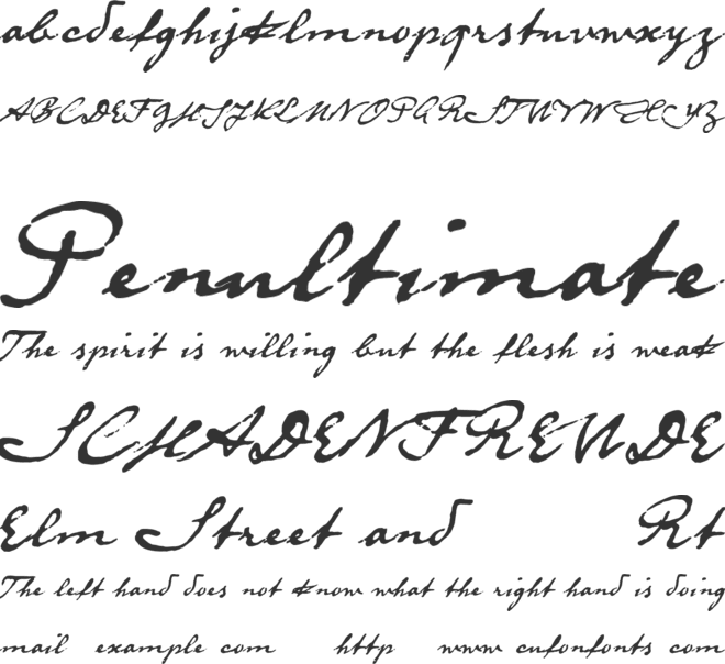 Diesel Rudolf font preview