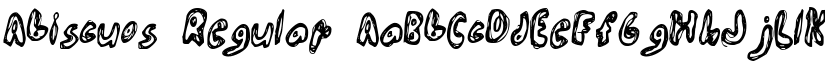 Abiscuos Regular font