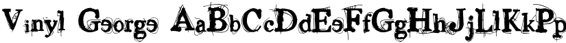 Vinyl George font