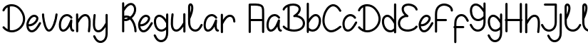 Devany font download