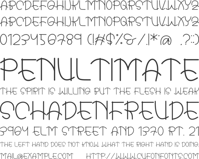 Magic Farmhouse font preview