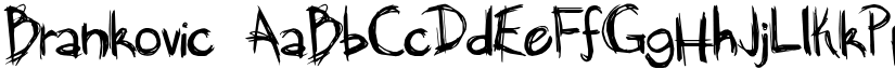 Brankovic font