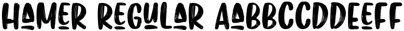 Hamer Regular font