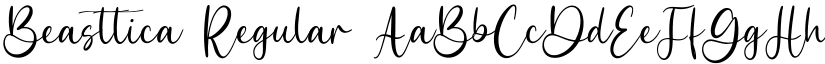 Beasttica font download