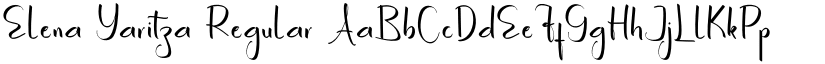 Elena Yaritza font download