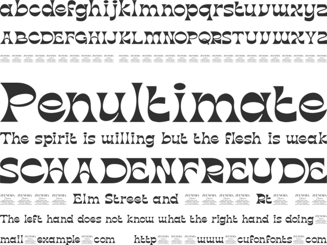 Breather font preview