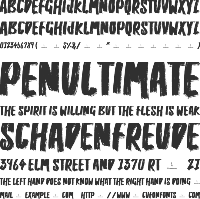 Mad Homie font preview