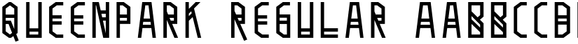 QueenPark Regular font