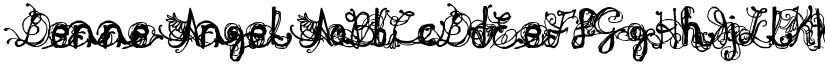 Denne Angel font