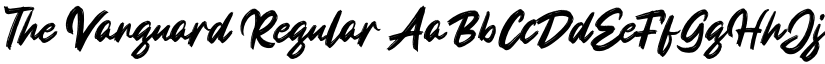 The Vanguard font download