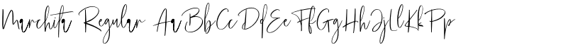 Marchita Regular font
