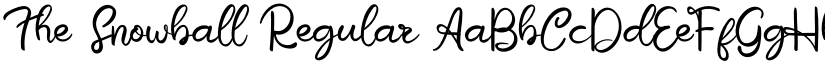 The Snowball font download