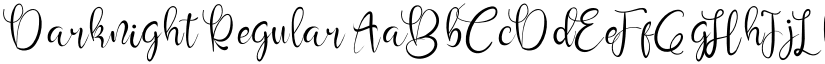 Darknight font download