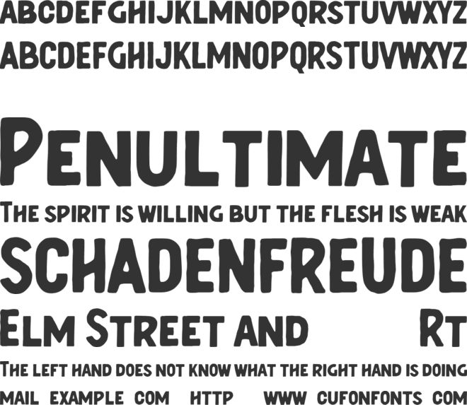 Hoeflers Free font preview