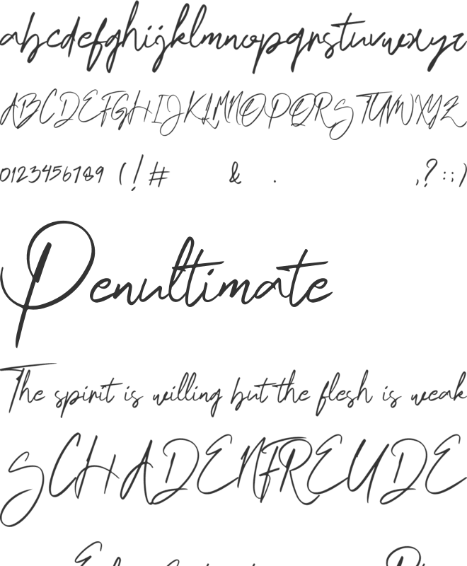 West Kalimantan font preview