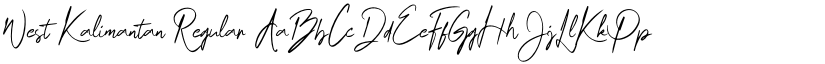 West Kalimantan font download
