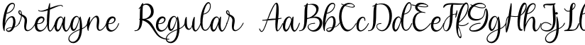 bretagne font download