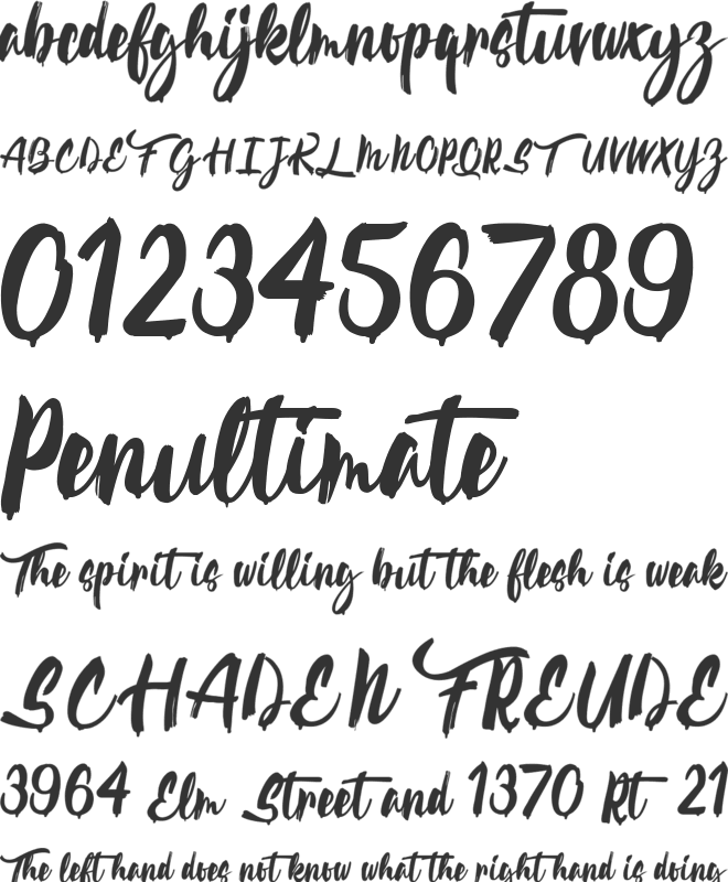 Calypsoka One font preview