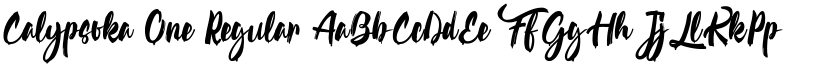 Calypsoka One Regular font