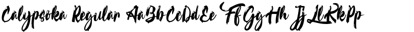 Calypsoka Regular font