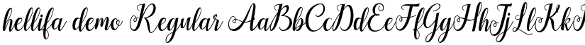 hellifa demo font download