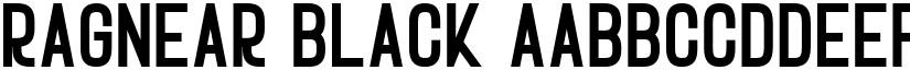 Ragnear Black font