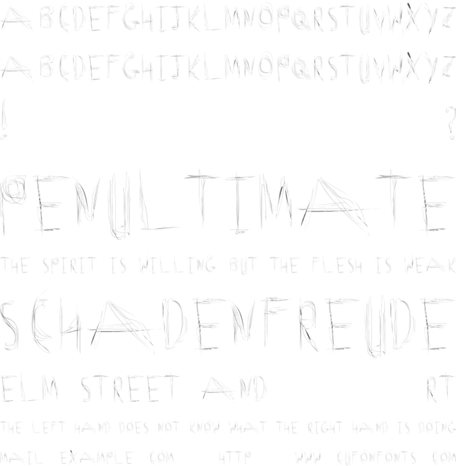 Secret Labs font preview