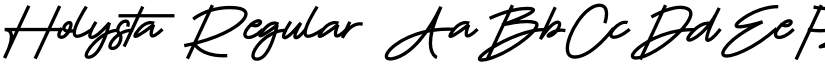 Holysta font download