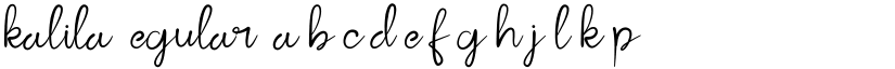 kalila font download
