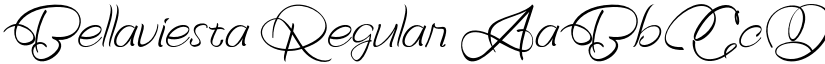 Bellaviesta Regular font