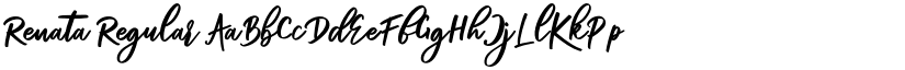 Renata Regular font