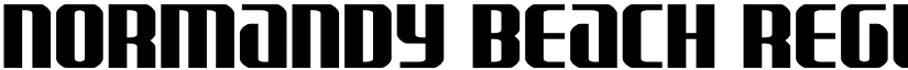 Normandy Beach Regular font